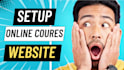 setup online course creation, 360learning, curriculum, course upload, website