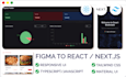 convert figma design into responsive react component