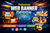 design a professional web banner