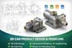 do 3d cad model, stl, mechanical design, product design and technical drawing