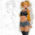 draw a manga character