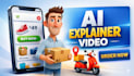 do ai animated explainer videos for startup, mobile apps, ecommerce brands