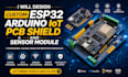 do pcb design, esp32, arduino, iot pcb, shield and sensor module