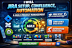 jira setup, confluence, automation, agile project management
