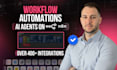 build n8n ai agent, n8n automation, n8n workflow and ai workflow automation