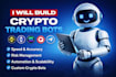 develop forex trading bot, polymarket bot, quantconnect trading bot