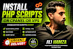 quickly setup install PHP scripts and fix bugs on cpanel or vps