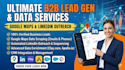 do b2b lead generation and email scraping