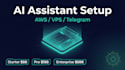 setup openclaw ai assistant on AWS or vps with telegram