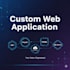 develop a secure custom web application with full lifecycle and cloud deployment