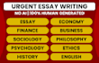 do urgent essay writing as an essay writer