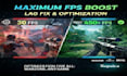 optimize your PC for gaming, boost fps, fix lag, and stutter