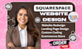 build squarespace website design redesign squarespace website development square