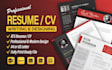 write your CV and resume
