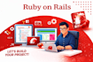 create a ror and ruby on rails  web applications