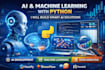 develop ai and machine learning projects using python