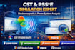do cst studio and pss e power system simulation professionally