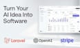 develop your ai saas mvp with stripe subscription using laravel