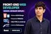 design responsive frontend website using HTML CSS and javascript