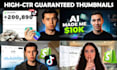 youtube thumbnails that increase views, viral thumbnail design