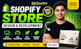 design a professional shopify store for your ecommerce business