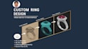 do custom luxury jewelry ring design expert 10  years experience