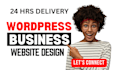 design simple basic wordpress business website in 24 hrs
