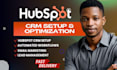 do hubspot CRM setup, hubspot optimization, hubspot implementation, management