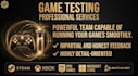 test and review your game, detect bugs and crashes