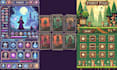 create custom pixel art game UI, hud, health bars, frames and gui