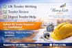 provide UK tender writing, tender review and urgent tender submission help