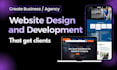 build a fast wordpress service website that attracts clients