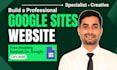 design a custom google sites website for your business