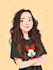beautiful portrait in disney cartoon