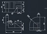 create 2d autocad mechanical drawing