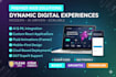 create a modern fast and responsive website
