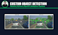 develop custom object detection and tracking computer vision models