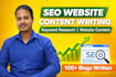 write SEO optimized website content