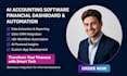 build software accounting automation financial dashboard erp crm n8n integration