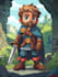 draw 2d game character or 2d game character illustration