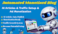 create a revenue ready automated website