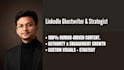 be your linkedin ghostwriter and content strategist