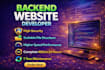 build secure, scalable and high speed backend API