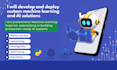 custom ai solutions and  business automation