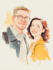 do couple portrait illustration