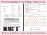 create and grade professional sewing patterns
