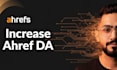 increase ahref da using powerful backlinks