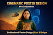 design a cinematic and professional poster