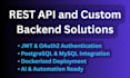 build scalable rest apis and custom backend solutions using python fastapi flask