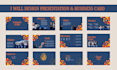 design professional presentation,business card,poster